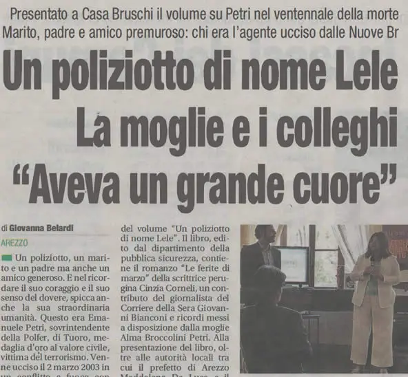 Corriere Umbria Evento ad Arezzo del 24/06/2023