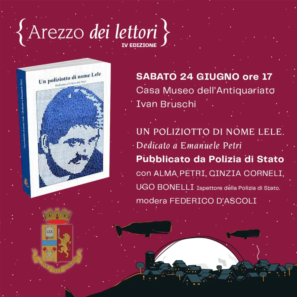La Polizia di Stato presenta il libro dedicato alla memoria di Emanuele Petri.